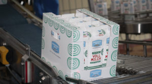 Milchproduktion Abpackung