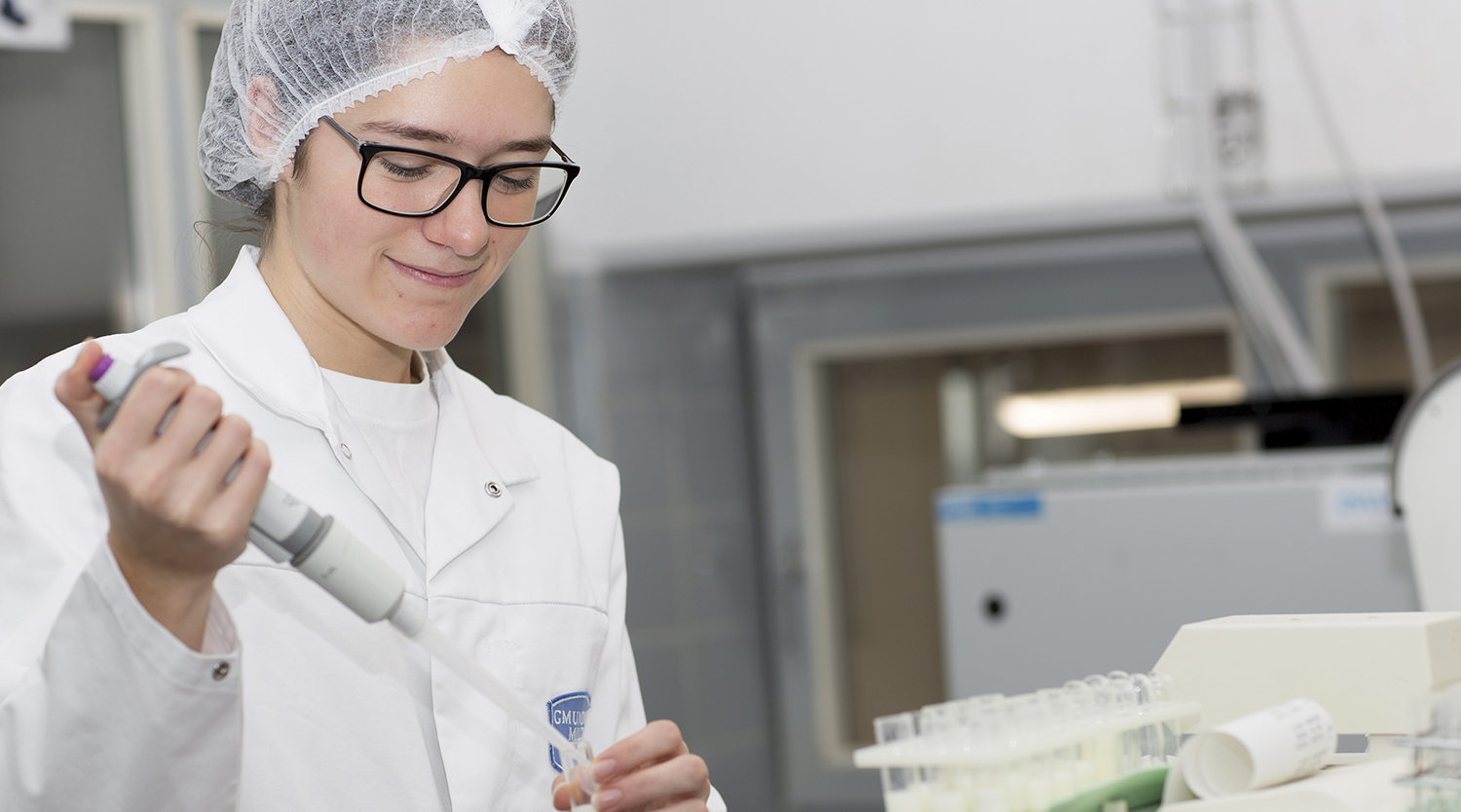 Milchproduktion Labor