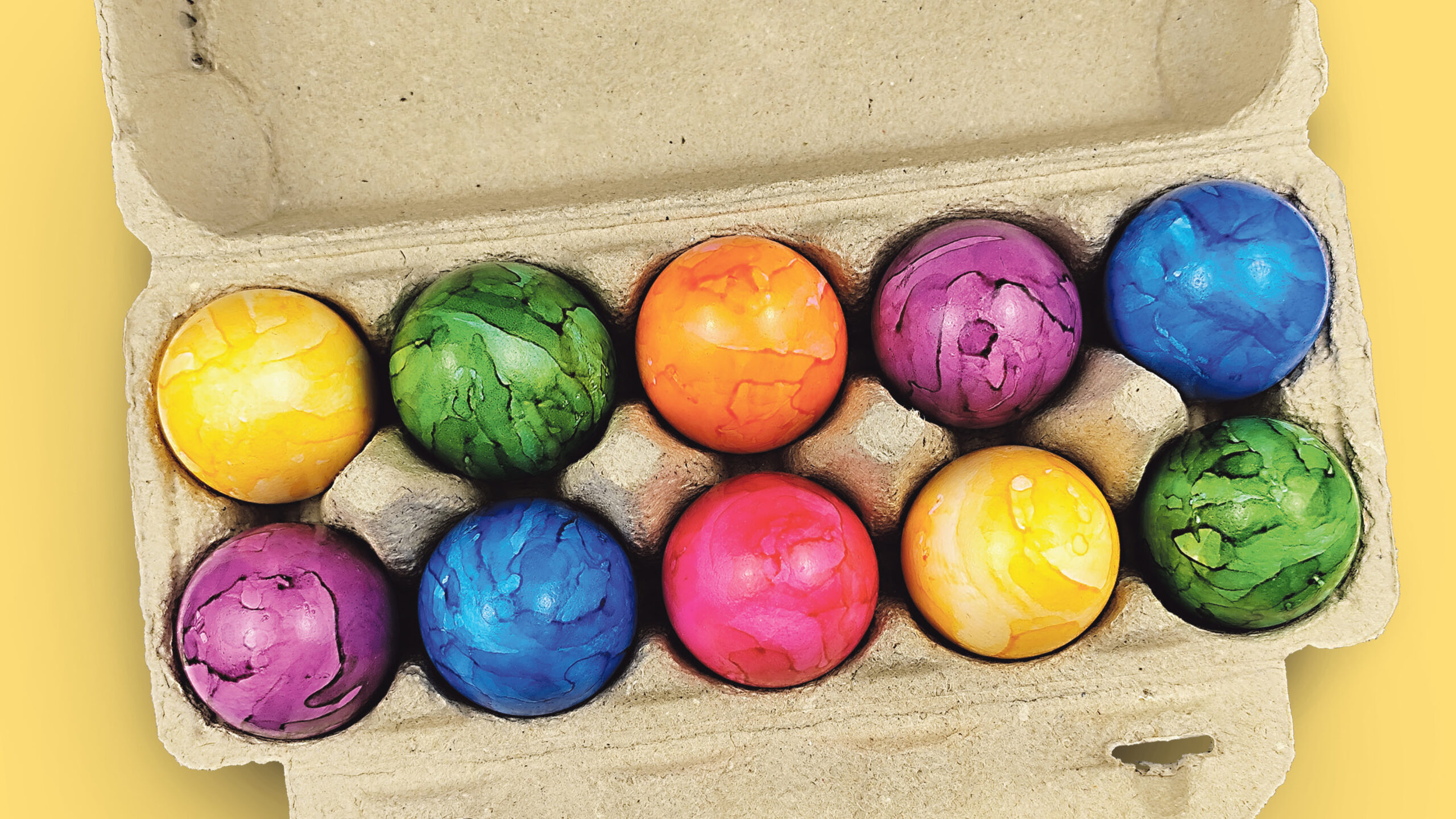 Eiersuche einmal anders